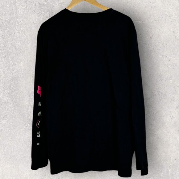 Fox Racing Long Sleeve Graphic T-Shirt Mens Size XL Black Pink Detonate Premshir - Picture 15 of 15